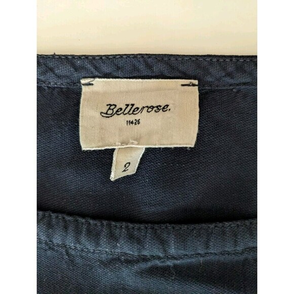 BELLEROSE WOMEN'S SHORT SLEEVE DRESS DRAWSTRING WAIST 2 Size 8 10 Medium N23 - Picture 4 of 7